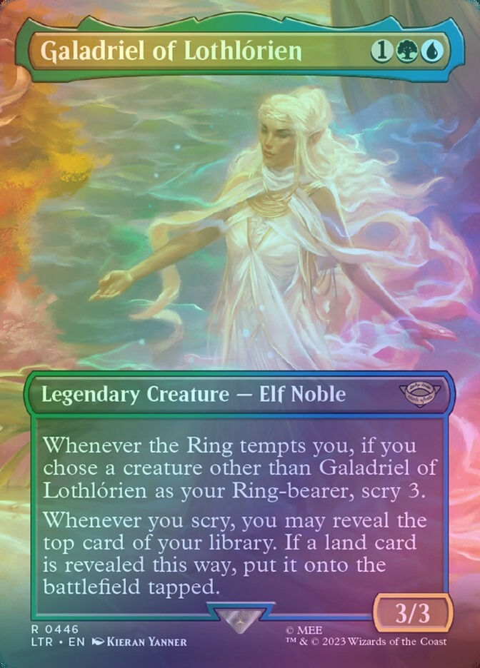 Galadriel of Lothlórien (LTR) (446) / Borderless / Foil
