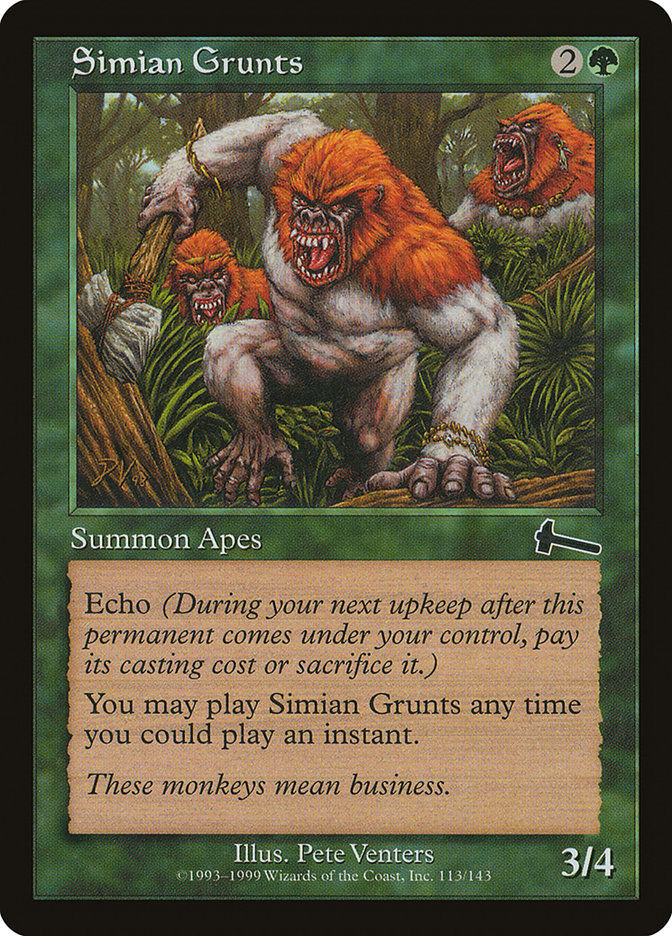 Simian Grunts (ULG) (113)