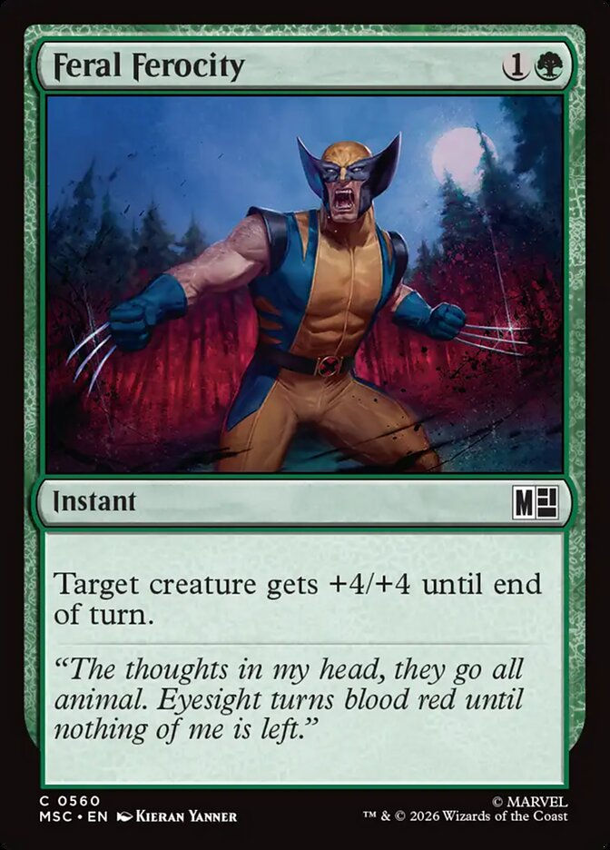 Feral Ferocity (MSC) (560)