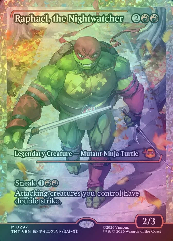 Raphael, the Nightwatcher (TMT) (297) / Fracture Foil
