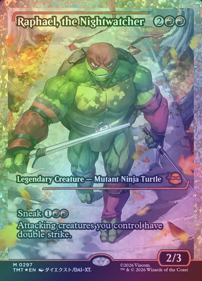 Raphael, the Nightwatcher (TMT) (297) / Fracture Foil
