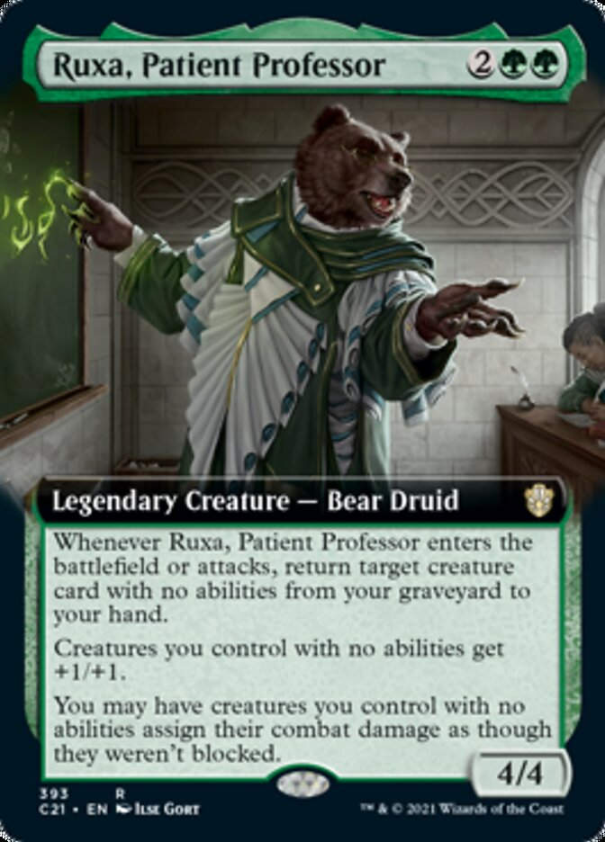 Ruxa, Patient Professor (C21) / Extended Art