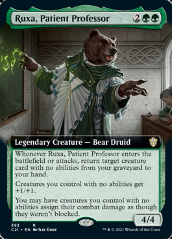 Ruxa, Patient Professor (C21) / Extended Art