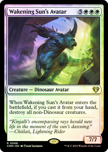 Wakening Sun's Avatar (cmm) / Foil