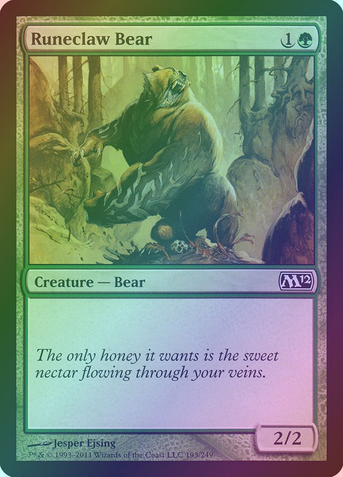 Runeclaw Bear (M12) (193) / Foil