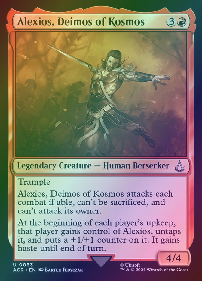 Alexios, Deimos of Kosmos (ACR) (33) / Foil
