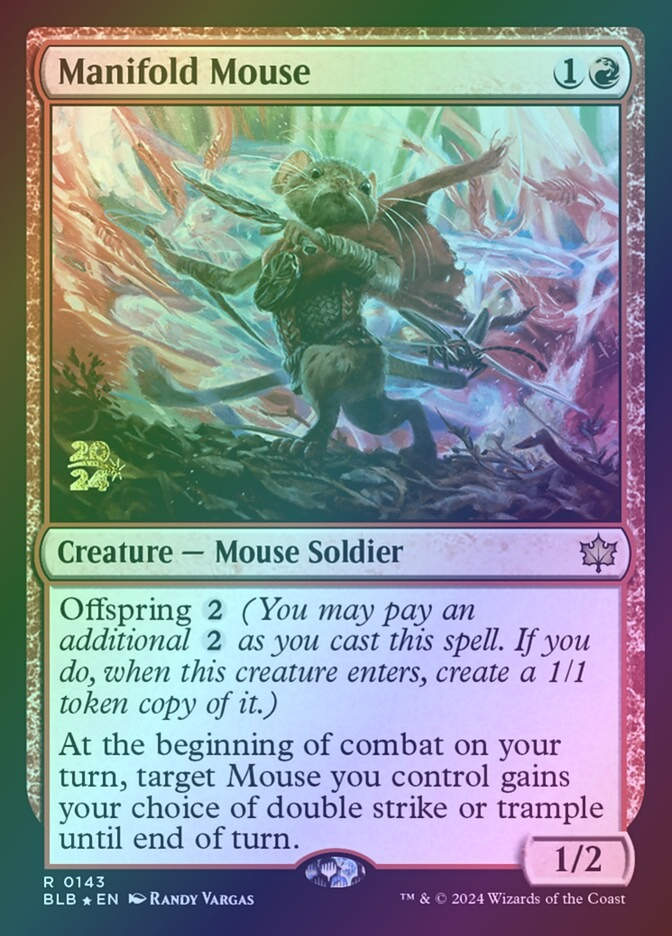 Manifold Mouse (PBLB) (143s) / Foil
