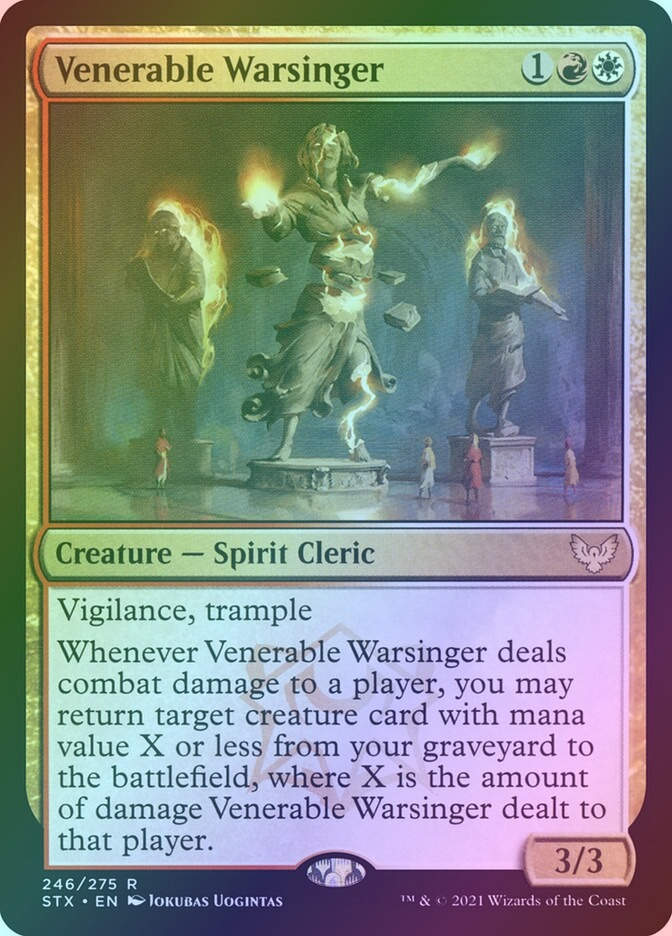 Venerable Warsinger (STX) (246) / Foil