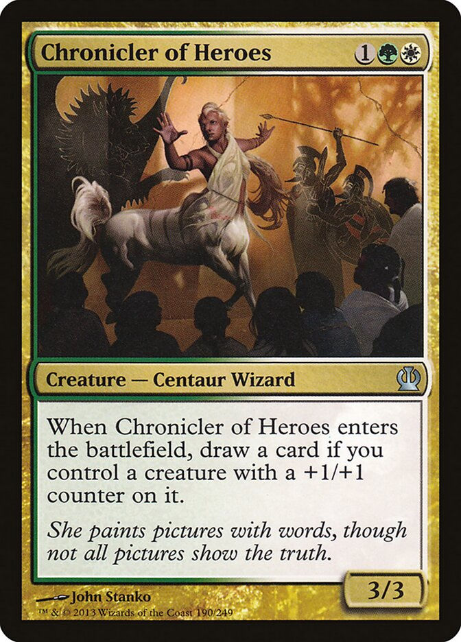 Chronicler of Heroes (THS) (190)