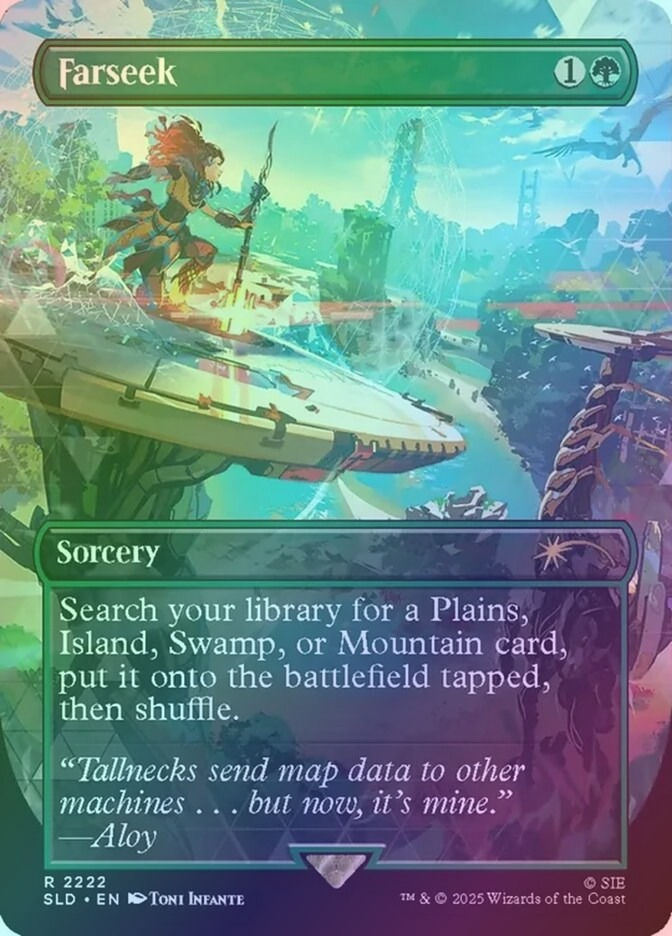 Farseek (SLD) (2222) / Borderless / Foil
