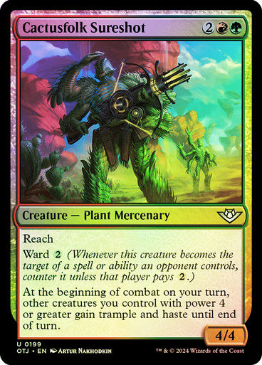 Cactusfolk Sureshot (otj) (199) / Foil