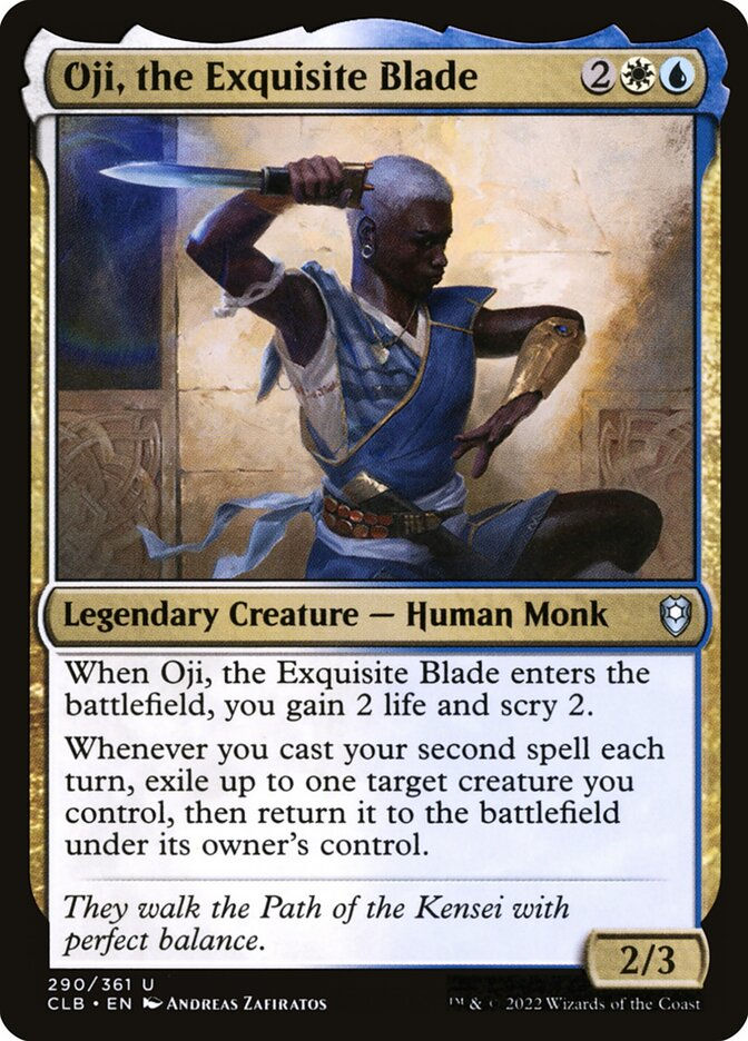 Oji, the Exquisite Blade (CLB) (290)