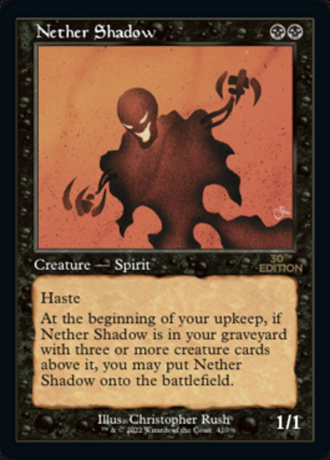 Nether Shadow (30a) / Retro Frame