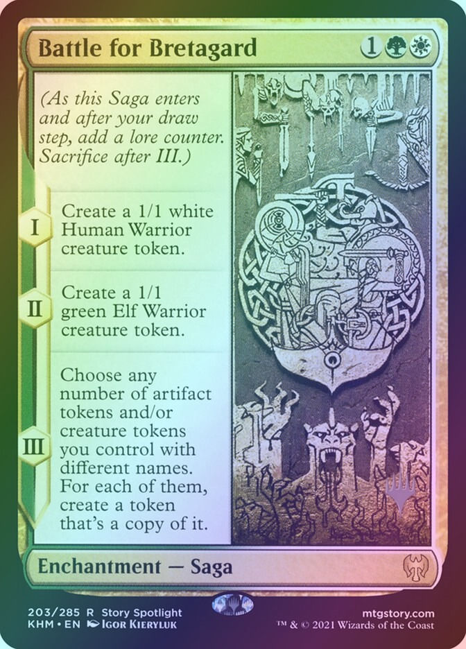 Battle for Bretagard (PKHM) (203p) / Foil