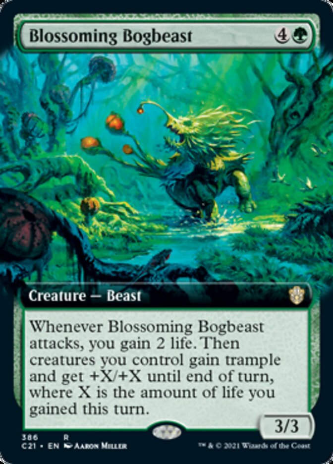 Blossoming Bogbeast (C21) / Extended Art