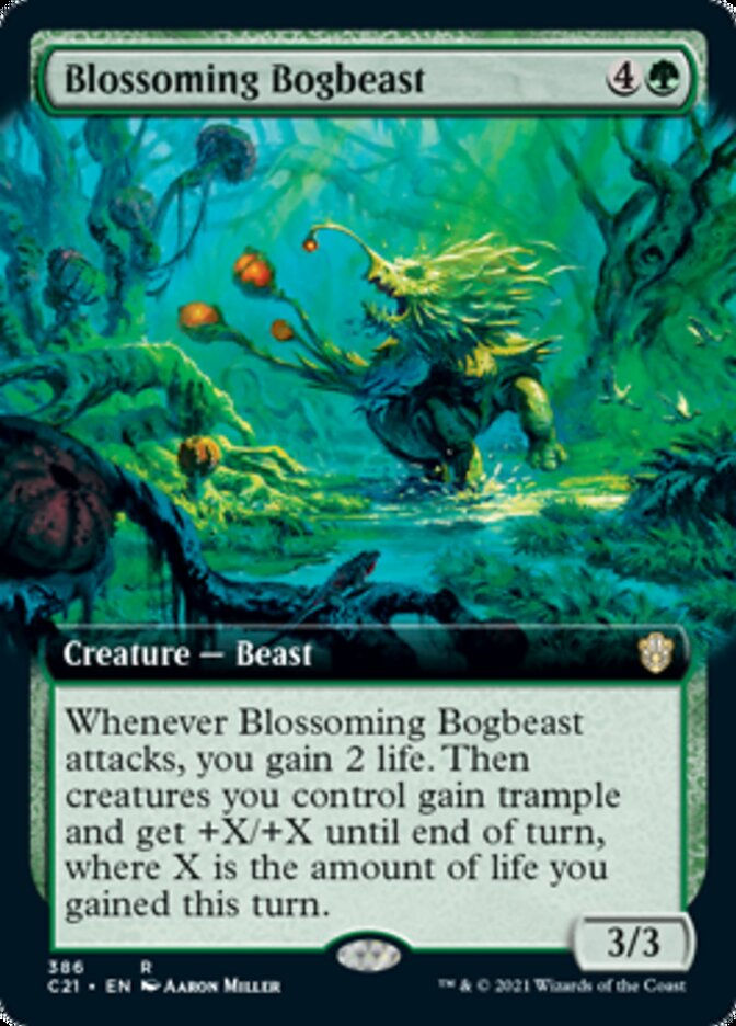 Blossoming Bogbeast (C21) / Extended Art