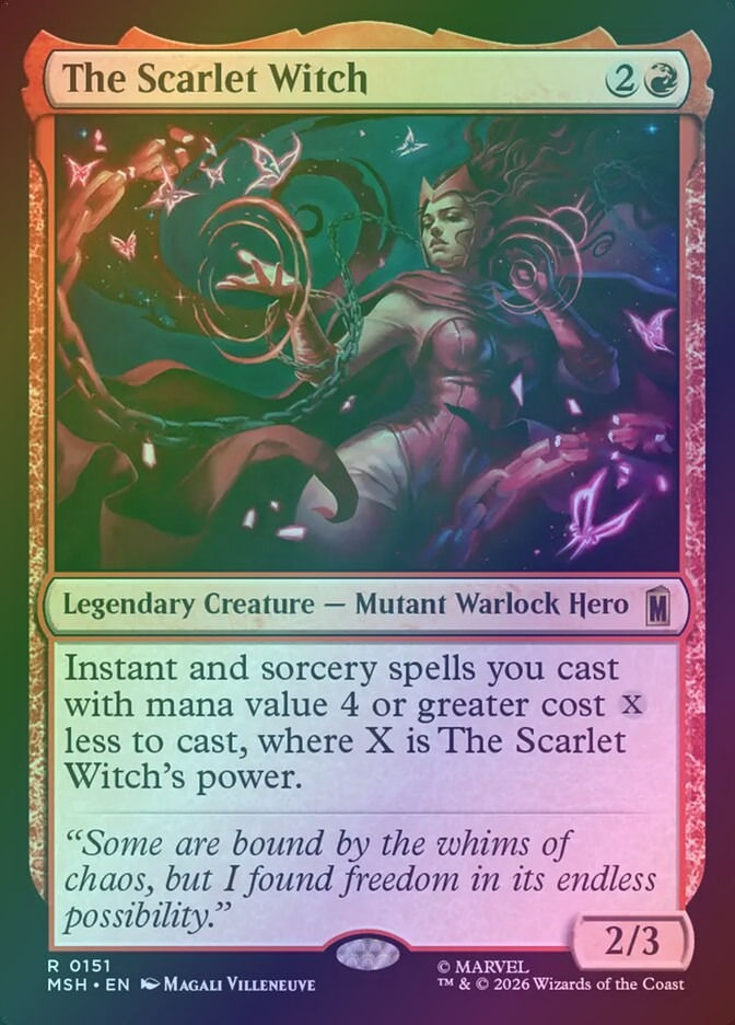The Scarlet Witch (MSH) (151) / Foil