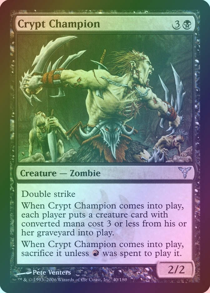 Crypt Champion (DIS) (40) / Foil