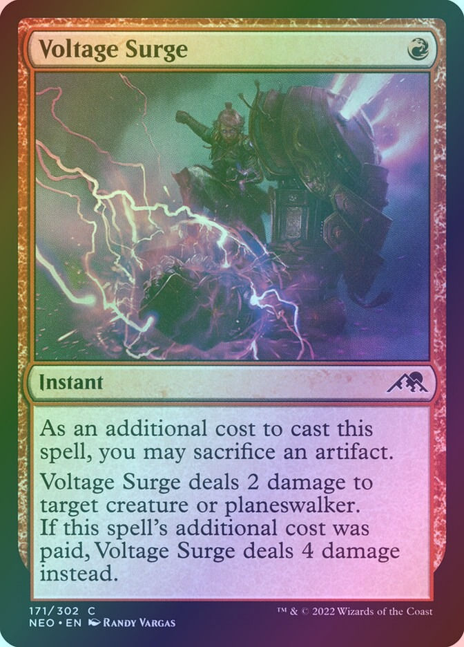 Voltage Surge (NEO) (171) / Foil