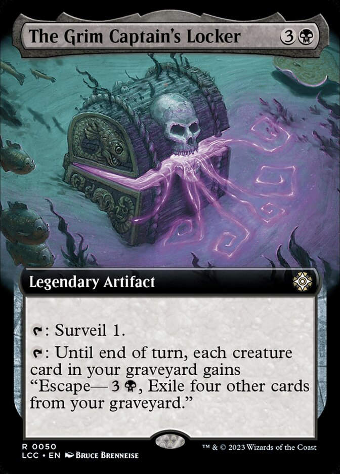 The Grim Captain's Locker (LCC) (50) / Extended Art
