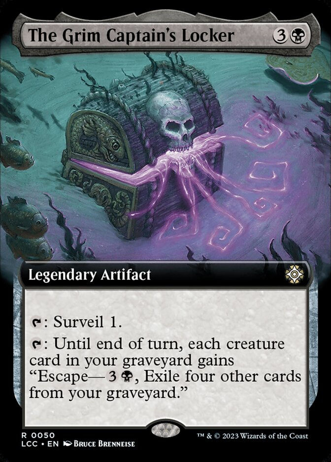 The Grim Captain's Locker (LCC) (50) / Extended Art