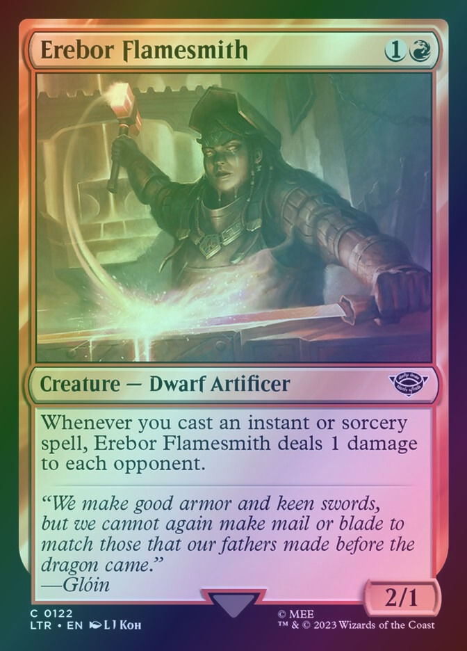 Erebor Flamesmith (LTR) (122) / Foil
