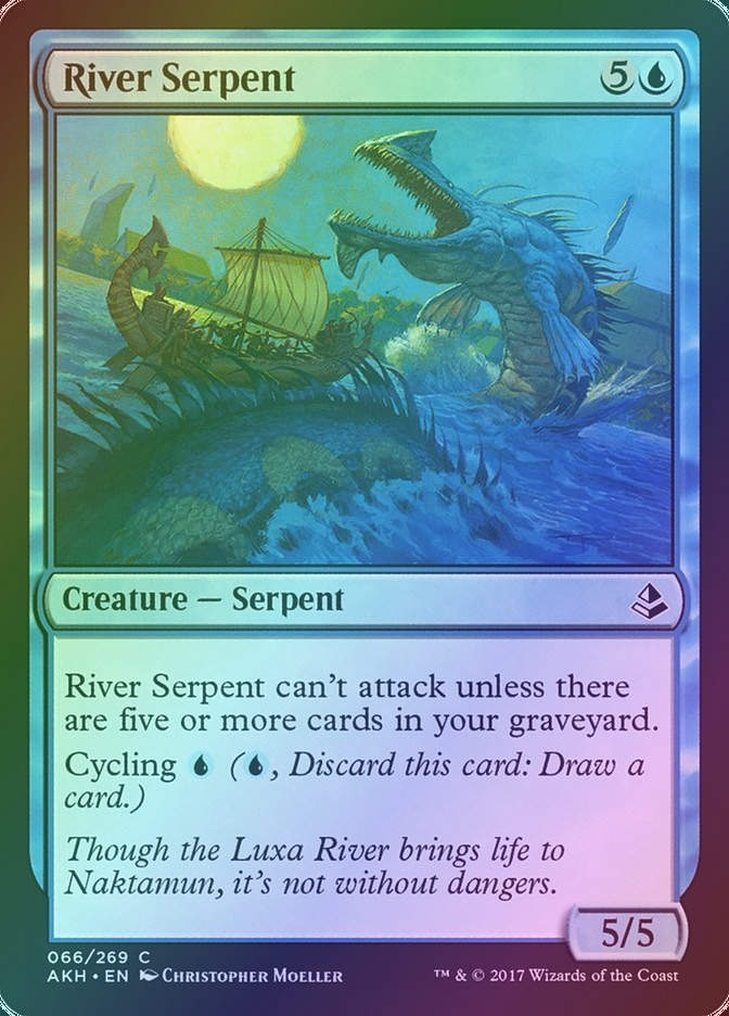 River Serpent (AKH) (66) / Foil