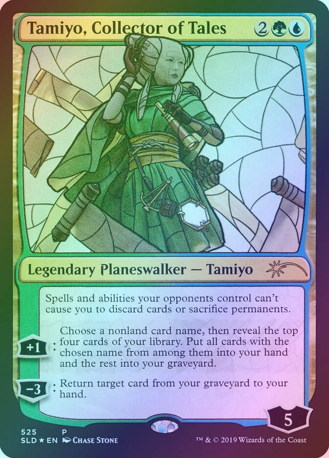Tamiyo, Collector of Tales (SLD) (525) / Foil