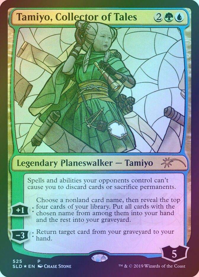 Tamiyo, Collector of Tales (SLD) (525) / Foil