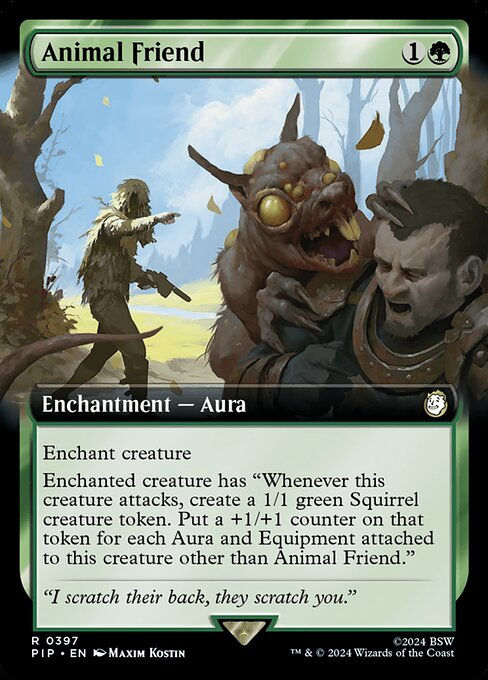 Animal Friend (pip) (397) / Extended Art
