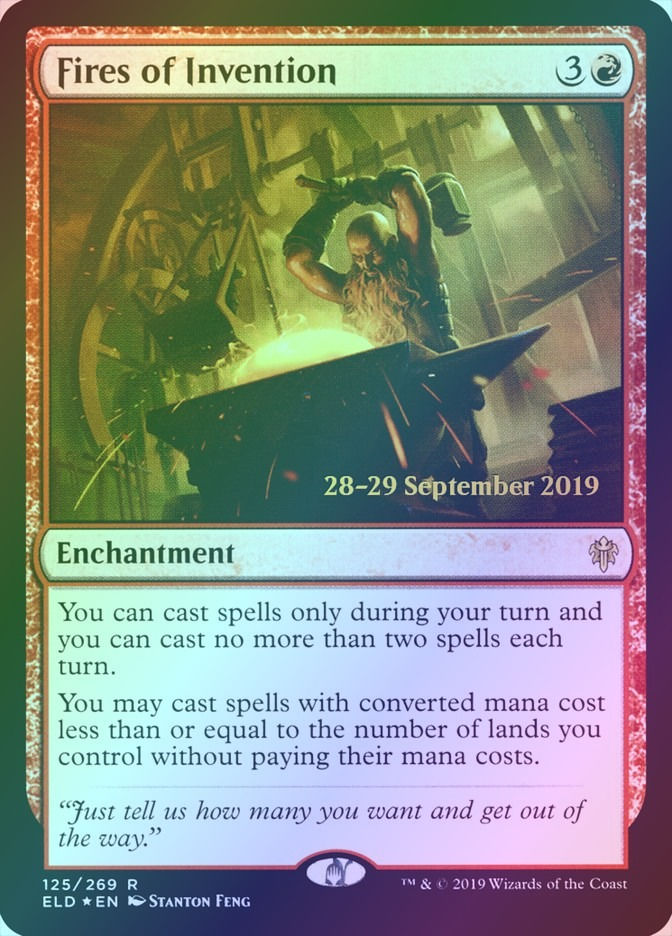 Fires of Invention (PELD) (125s) / Foil