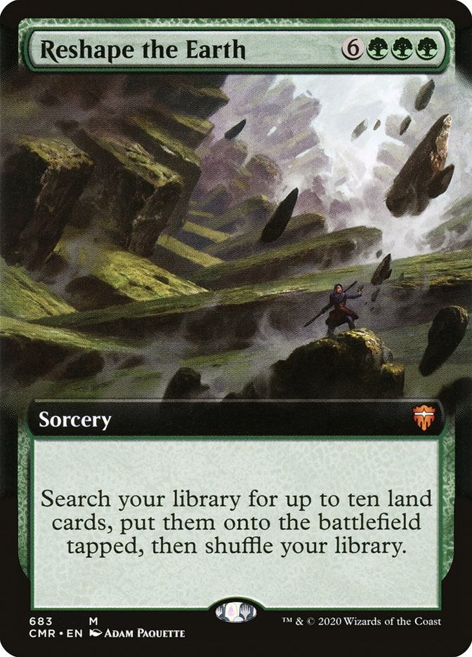 Reshape the Earth (CMR) (683) / Extended Art