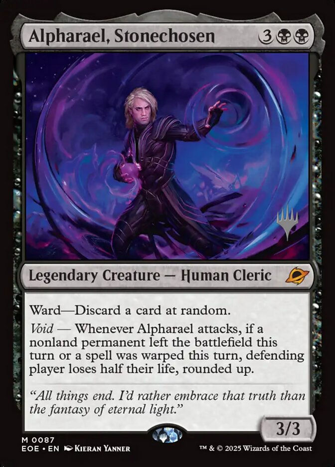 Alpharael, Stonechosen (PEOE) (87p)