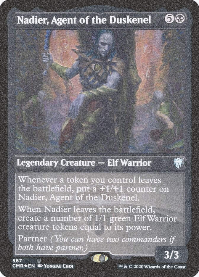 Nadier, Agent of the Duskenel (CMR) (567) / Foil Etched