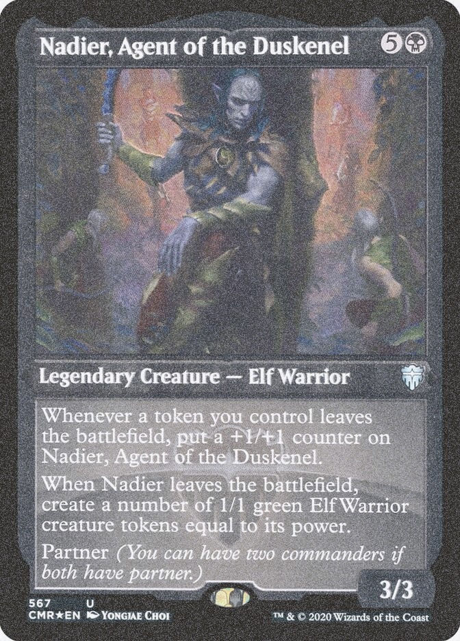 Nadier, Agent of the Duskenel (CMR) (567) / Foil Etched