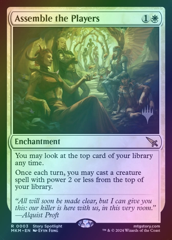 Assemble the Players (PMKM) (3p) / Foil