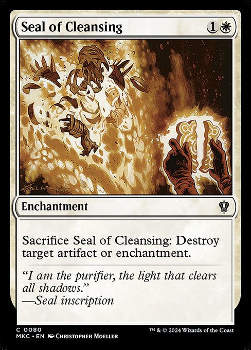 Seal of Cleansing (mkc) (80)