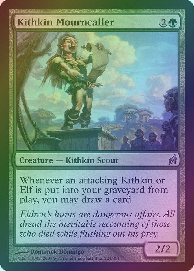 Kithkin Mourncaller (LRW) (224) / Foil