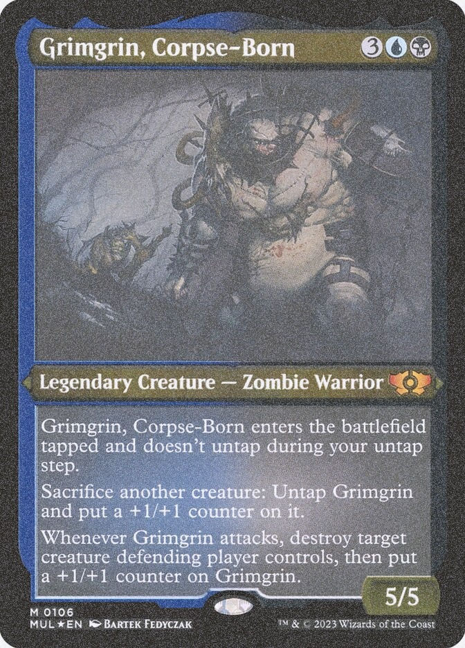 Grimgrin, Corpse-Born (MUL) (106) / Foil Etched