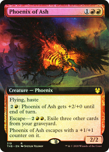 Phoenix of Ash (THB) (319) / Extended Art / Foil