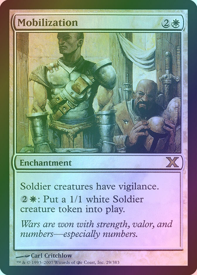 Mobilization (10E) (29★) / Foil