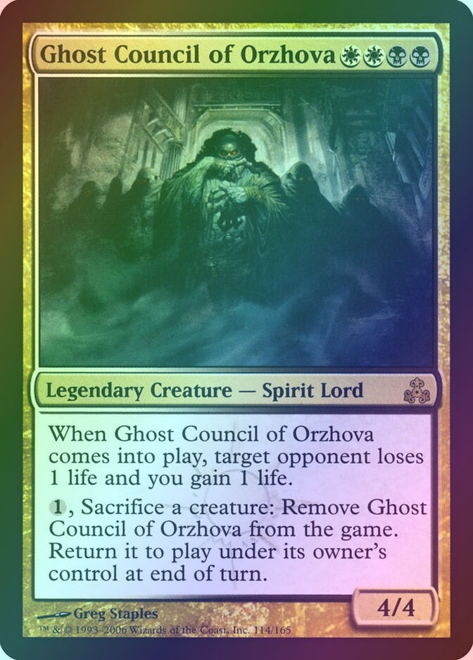Ghost Council of Orzhova (GPT) (114) / Foil