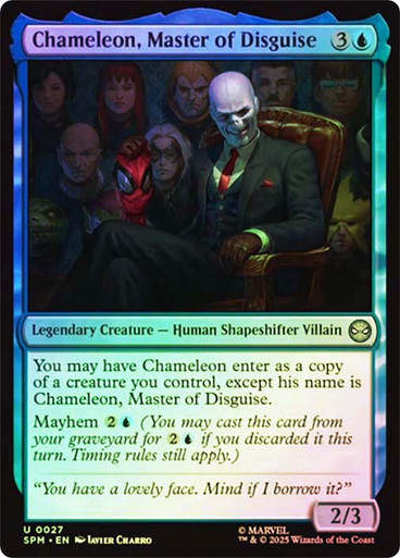 Chameleon, Master of Disguise (SPM) (27) / Foil