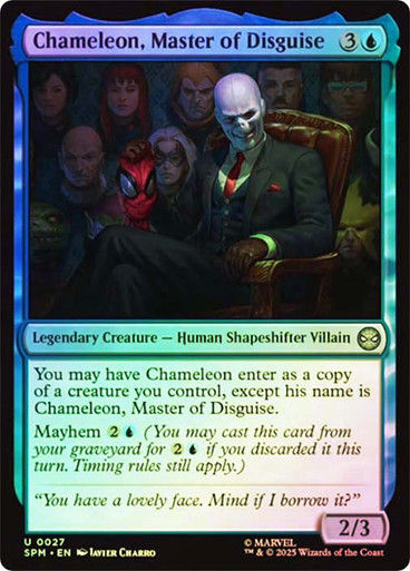 Chameleon, Master of Disguise (SPM) (27) / Foil