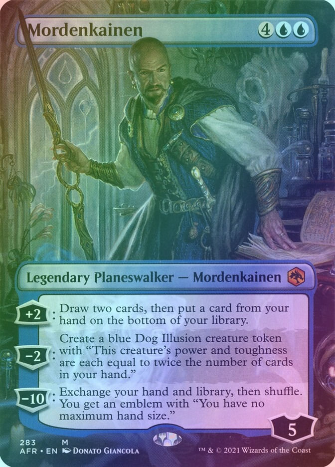 Mordenkainen (AFR) (283) / Borderless / Foil