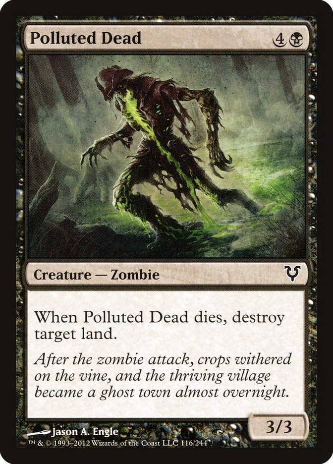 Polluted Dead (AVR) (116) / Foil