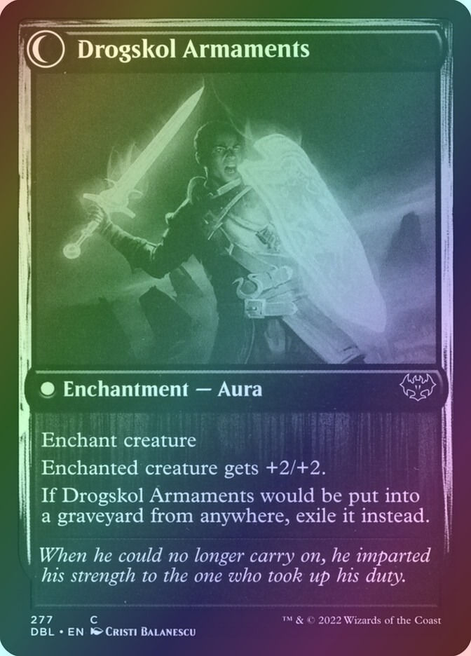 Drogskol Infantry // Drogskol Armaments (DBL) (277) / Foil — cara 2 de 2