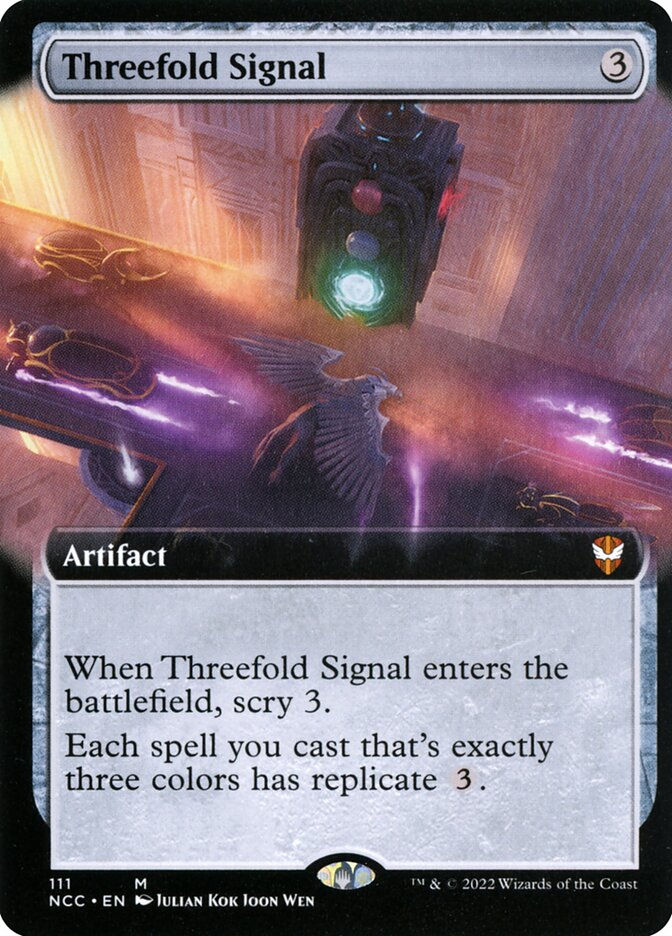 Threefold Signal (NCC) (111) / Extended Art