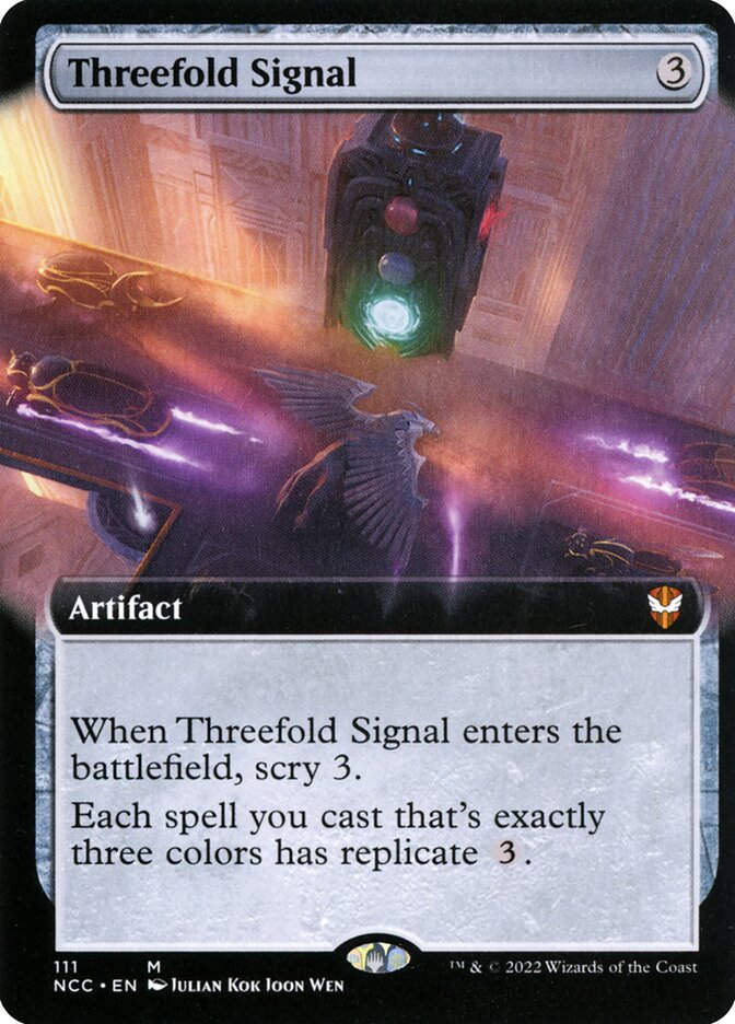 Threefold Signal (NCC) (111) / Extended Art