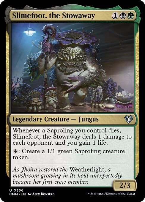 Slimefoot, the Stowaway (cmm)